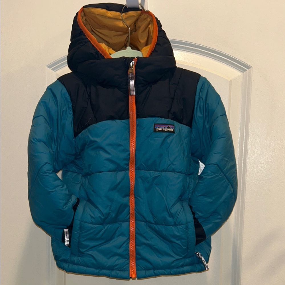 Patagonia winter jacket with detachable hood (4T)